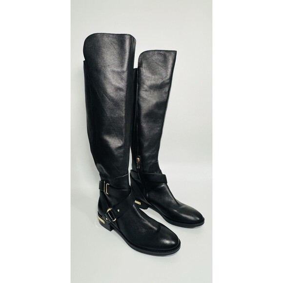 Vince Camuto Womens Preshent Over-The-Knee Riding Boots Size 6.5 LeatherNWOB